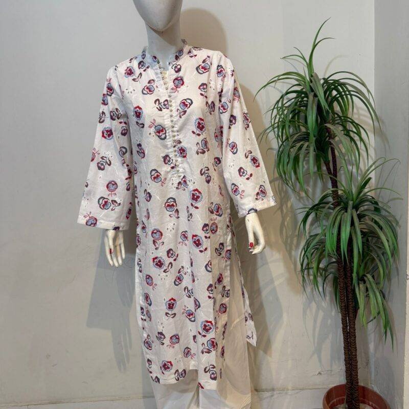 Ivory Bloom – Premium Chickenkari Set